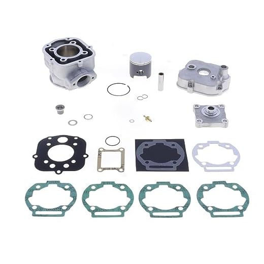 Atena P40010510007 Racing Aluminium Cylindersats, diameter: 50 mm, 80 CC