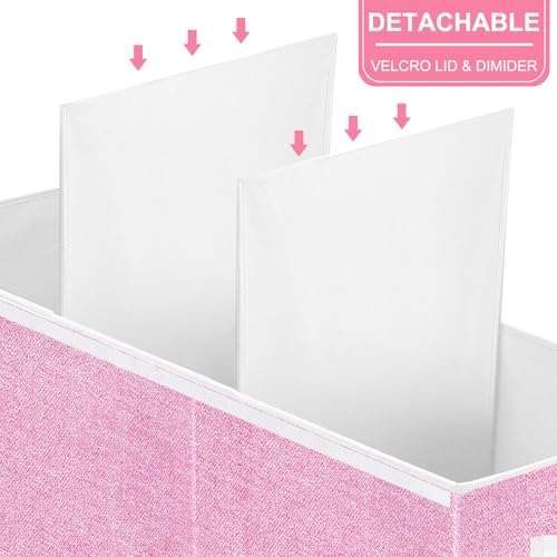 image for Pantryily Extra Large Toy Box for Kids,Collapsible Toys Storage Chest 