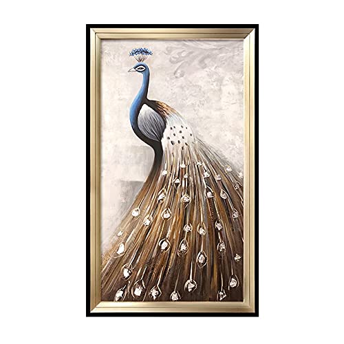 Art de Diamant Paon 70x120 Loisir Créatif Adulte Point de Croix