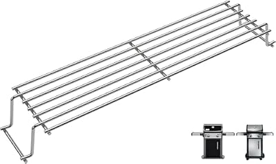 69866 Warming Rack for Weber Spirit 200 Grill Parts 7640, Replacement Parts for Weber Spirit E210 S210 E215 E220 S220, Spirit E-210 Classic, for Weber Spirit Grill Accessories 46010074,Stainless Steel
