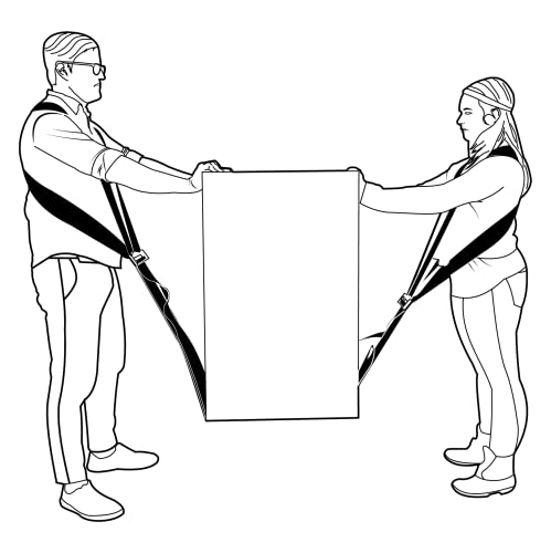 Shoulder Dolly Lifting and Moving Straps Move Heavy Object Easily (Replacement or Accessory Straps) Comes in 8-Foot, 12-Foot & 16-Foot, Set of 3 by SHOULDER DOLLY - Image 7