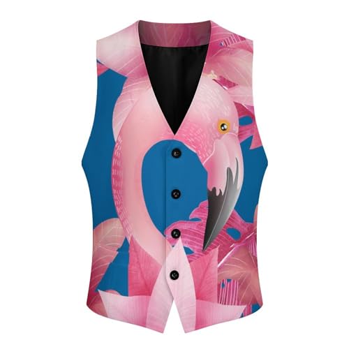 Men's Fruit Suit Vest Slim Fit Business Dress Vest Waistcoat for Wedding Party Casual Dress4