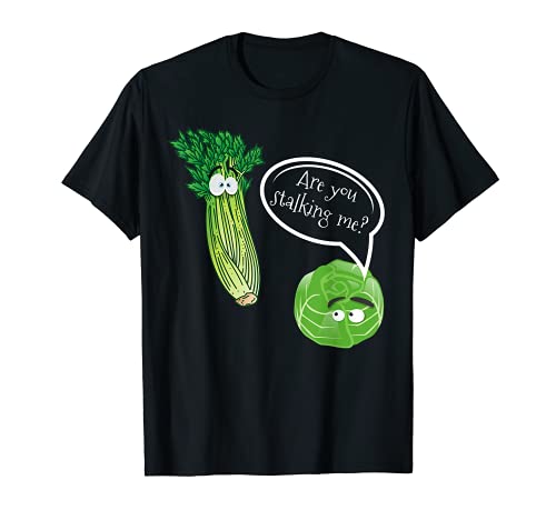 Funny Celery Stalk TShirt - Humorous Celery T Shirt