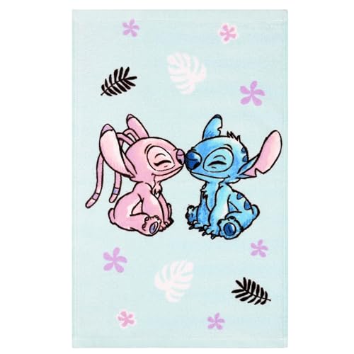 sarcia.eu Disney Angel Stitch Baumwollhandtuch, Kinderhandtuch, für Kinder 30x50 cm Oeko-TEX (B)