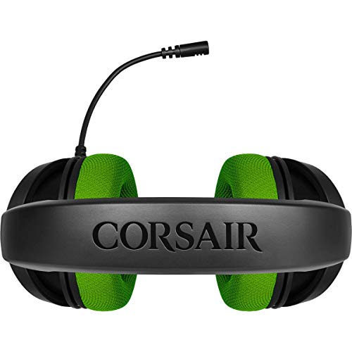 Corsair Gaming Headset HS35 Stereo Stereo Gaming Headset -Green- PC PS4 Switch SP866 CA-9011197-AP – Image 5
