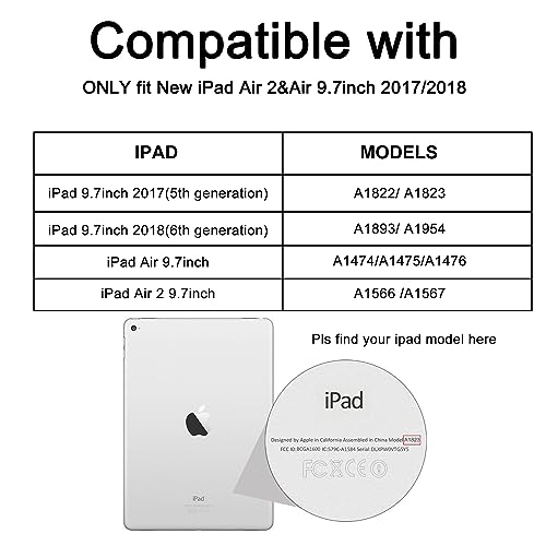 Funda para iPad de 6ª Generación anticaídas con soporte infantil 2
