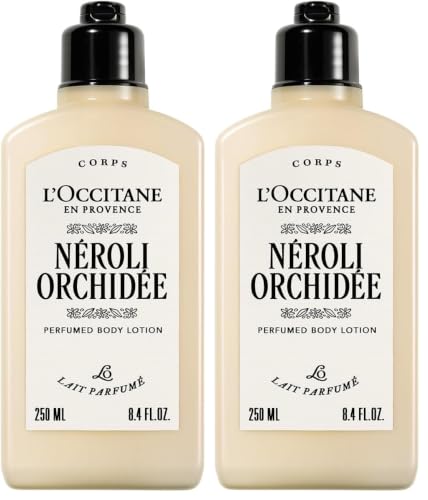 Image of L'Occitane Neroli & Orchidee Body Milk, 250ml (Pack of 2)