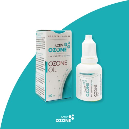 ActivOzone Ozone Oil 800IP 20 ml, Aceite Ozonizado Limpiador, Regenerante, Antiox e Hid, 100% Ppio Activo. Índice de Peróxidos Medio-Alto Cover