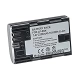 vhbw batteria compatibile con Blackmagic Micro Studio Camera 4K, Micro Cinema Camera 4K, Pocket Cinema 4K fotocamera (2250mAh, 7,4V, Li-Ion), infochi