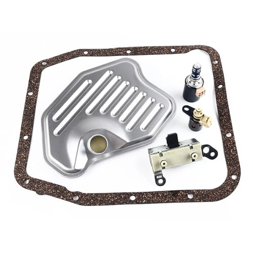 4R70W Short Valve Body Solenoid Kit - Compatible with Ford F-150/E-150 1998-2004 - OEM Replacement Transmission Solenoid Pack with Gaskets & Filters