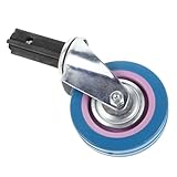 Yardenfun Ruedas Giratorias Silenciosas para Carros Carga Pesada Reemplazo para Muebles y Estantes Rodamientos Resistentes Ruido para Hostelería y Talleres
