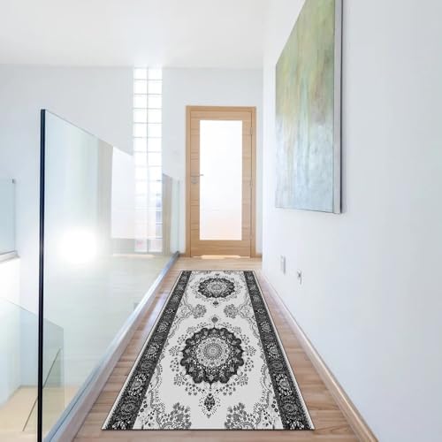 Alfombra de pasillo lavable antideslizante para evitar caídas 6