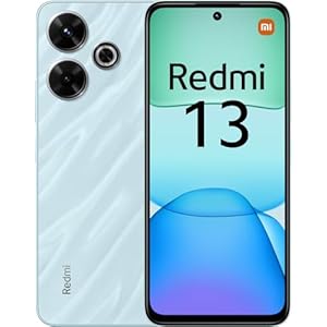 Xiaomi Redmi 13 8GB RAM 256GB ROM, procesador MediaTek Helio G91-Ultra, Camara 108MP Super-Clear, Pantalla Immersive 6.79″ FHD+, 33W Fast Charging, bateria 5030mAh (typ) – Ocean Blue