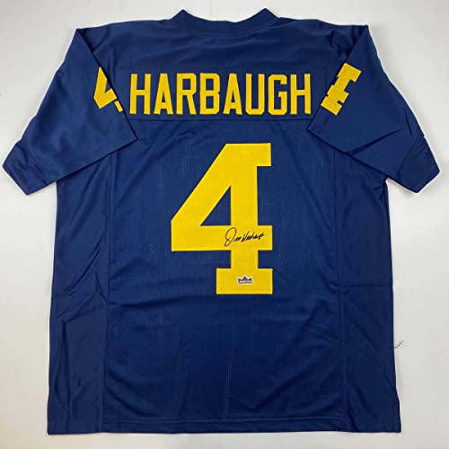 Facsimile Autographed Michigan jersey with laser-printed autograph (XL)