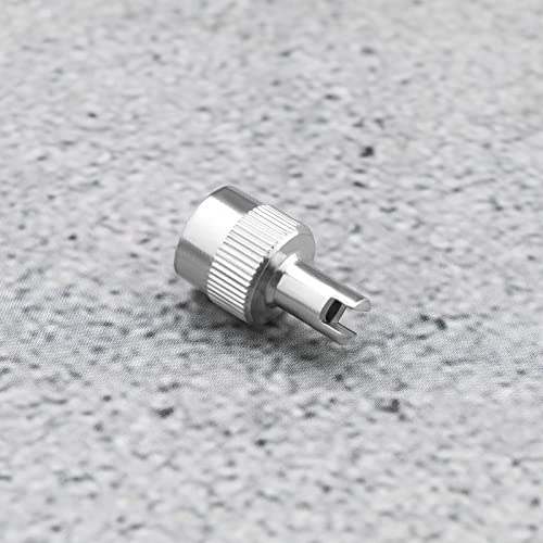 10Pcs Tyre Valve Caps With Valve Core Remover Design Copper Car Tire Valve Stem Covers Tyre Dust Caps For Car Motorcycle Truck Bicycle 7Mm Hole Diameter Silver #TOP4