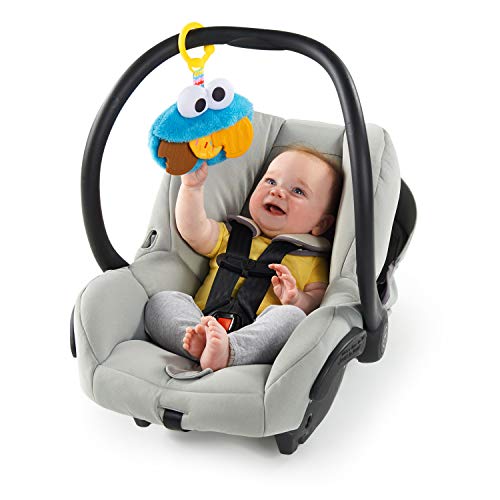 Bright Starts Sesame Street Cookie Mania Teether On-The-Go Take-Along Toy, Ages 3-12 Months #TOP5