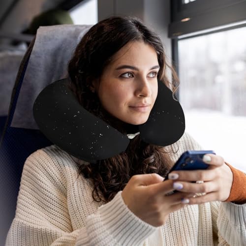 Almohada de espuma viscoelástica para cuello de viaje miniatura 6