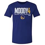 500 LEVEL Moses Moody Golden State Warriors Shirt - Moses Moody Golden State Warriors Elite WHT (Royal Blue, Medium)