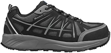 Nautilus Mens 2501 Surge Black/Grey Leather Comp Toe EH SR Oxford Work Shoes 10 M | Image 1