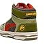Puma Men's Rebound Layup Mid Jurassic World Shoes, Green Moss-Mars Red-Yellow Sizzle AH25, 10
