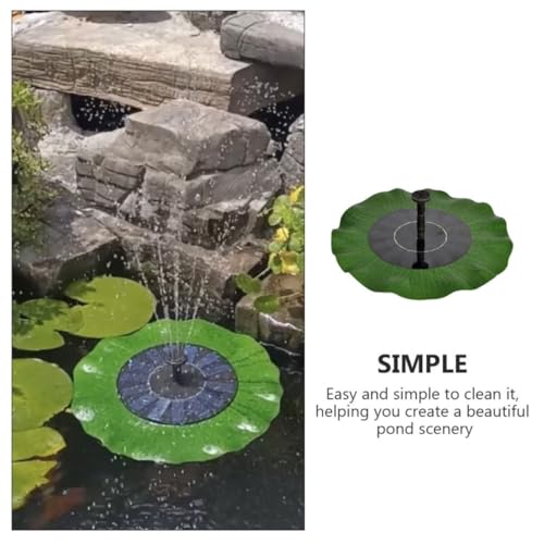 Fuente solar para estanque Mikikit ideal para baños de pájaros 7