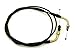 Scooter Throttle Cable Gas Cable 78" GY6 50cc 150cc QMB139 Chinese Scooter Parts