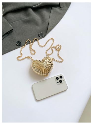 Image of QWINEE Women Mini Clutch Bowknot Cocktail Evening Bag Chain Strap Solid Mini Crossbody Bag for Party