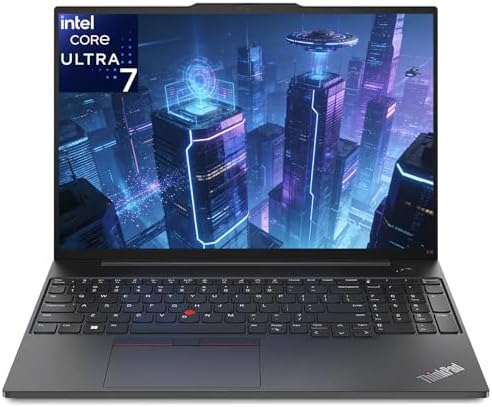 <p>Lenovo ThinkPad E16 Gen 3: Powerful Intel Ultra 7 Laptop with 32GB RAM, 1TB SSD, AI Ready, and Long Battery Life</p>