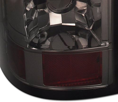 Spec-D Tuning LT-SIV99GLED-TM Chevy Silverado Gmc Sierra Fleetside Smoked Led Tail Lights