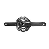 Artikel 00.6118.346.001 Sram Kurbelgarnitur GX 1400 schwarz, 175mm, 36-24T, 11-Fach ohne BB30 Innenlager, 00.6118.346.001 Kurbel, One Size