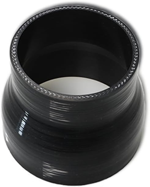 Mangueira de silicone automotiva redutora reta I33T 41 mm a 63 mm, 3 camadas – 1 unidade