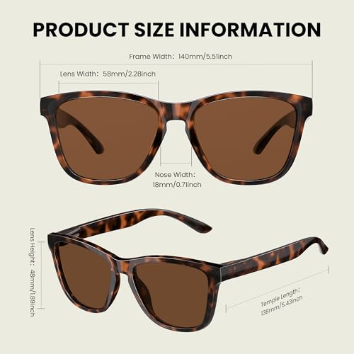 Image of Polarized Sunglasses for Women Trendy Womens Sunglasses Classic Retro Designer Sun Glasses UV Protection Shades, Light Grey /Grey Lens