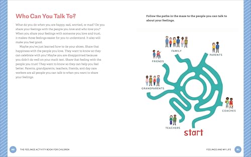 The Feelings Activity Book for Children: 50 Activities to Identify, Understand, and Manage Your Feel