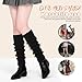 LIFKOME 2Pairs Knitted Leg Warmers for Women Stretchable Winter Leg Wraps Cozy and Soft Boot Covers for Dancers Athletes and Everyday Use Cute Fashionable Accessories
