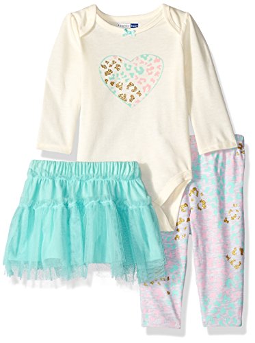 Vitamins Baby Baby Girls' 3 Piece Skirt Legging Set