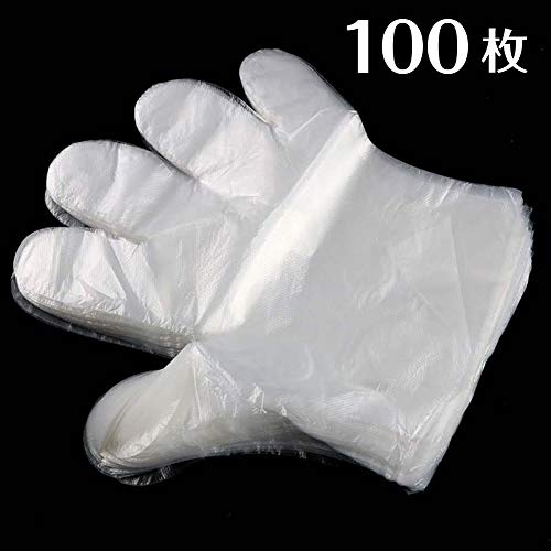 Amazon.co.jp: アストロ 使い捨て手袋 100枚組 フリーサイズ ビニール