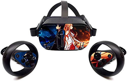 Oculus Quest Accessories Skins Hot Anime VR Headset and Controller Decal Sticker Protective Bafna Anusha