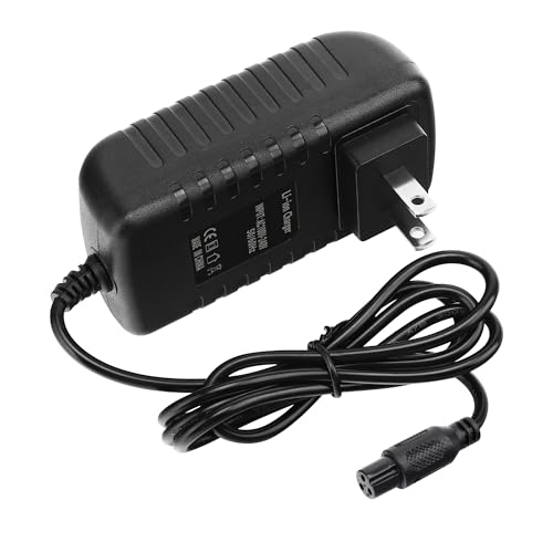 Zencend 29.4V 3-Prong AC/DC Adapter Charger Compatible with SIMATE K1 K2 Electric Hoverboard 24V 2AH DC29.4V 29.4VDC Power Supply Cord Cable