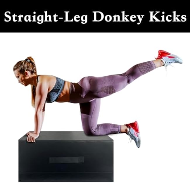 Multi-Functional Hip Thrust Bench - Glute Machine & Hip Thrust Machine - Booty Sprout, Hip Thrust, Push-ups, Split Squat and Ab Exercise for Total Body Workout Equipment