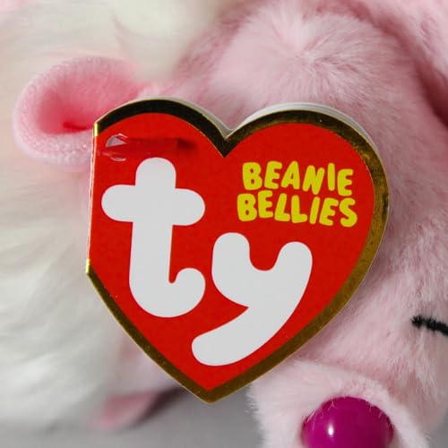 Ty Beanie Bellies Cheesecake The Pink Valentine Hedgehog - 6\"