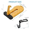 URAQT Car Door Pedal, Car doorstep Roof-Rack Foot Pedal Ladder, Multifunction Foldable Auto Safety Hammer Non-slip Portable Vehicle Rooftop Assistance Accessories for Truck Car SUV Jeep RV (Orange) #1