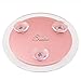 15X Magnifying Mirror - with 3 Mounting Suction Cups - Used for Precise Makeup - Eyebrows/Tweezing - Blackhead/Blemish Removal - Bathroom/Travel Makeup Mirror - 6 Inch Round (Rose Gold)