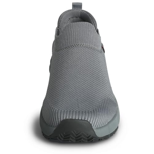 Image of Men's Non Slip Work Shoes Restaurant Waterproof Chef Shoe for Kitchen Hospital Slip-Resistant Air Cushion Sneakers with Easy-Clean Modern Design Breathable Lightweight