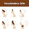 Sunolkie Bandeau Cheveux Femme, Headband Cheveux Femme Elastique Bandeau Large Flower Headwear Yoga Hair Bands Accessoire Cheveux 6 Pcs (Combinaison B, Taille unique) #4