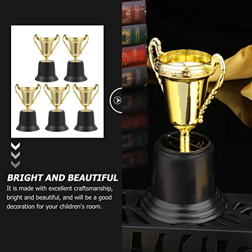 LUOZZY Troféu de Troféu Pequeno de Plástico Troféu Decorativo Troféu Decorações de Mesa Troféu (Como