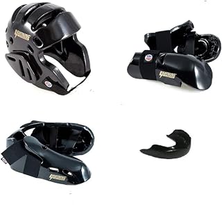 ProForce Lightning Karate Martial Arts Sparring Deluxe 6 Piece Package Deal w/Ultra Lightning Kicks & Free Mouthpiece