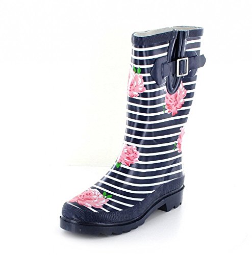 Beck Stripes, Botas de Agua Mujer