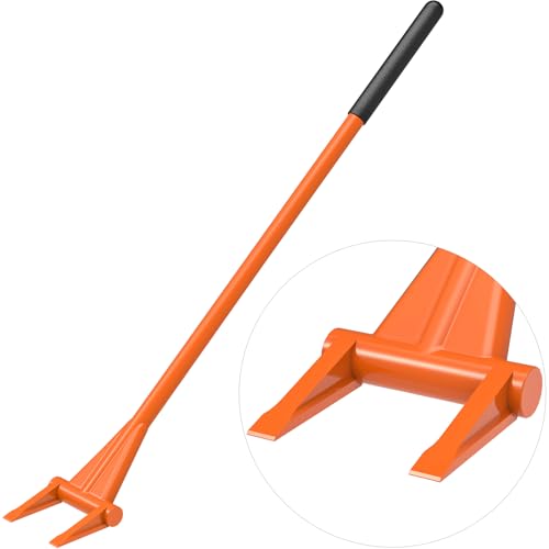 Dolibest Brecheisen Groß, 122cm Kuhfuss Brechstange Gerader Lang Abbruchwerkzeug Stahl Abrisswerkzeug Gross Paletten Zerlegen Palettenbrecher Werkzeug Kuhfuß Abrissstange Dachdecker