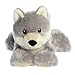 Aurora® Responsibly Made Eco Nation™ Eco Softies™ Wolf Stuffed Animal - Ideal for Playtime Adventures - Perfect for Birthdays or Just Because - Gray 9 Inches