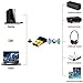 USB Bluetooth 4.0 Dongle Adapter, Ideapro Micro Classic Bluetooth Transmitter, Windows 10, 8.1, 8, 7, Raspberry Pi, Linux, Stereo Headset, Wireless mouse Keyboard Compatible